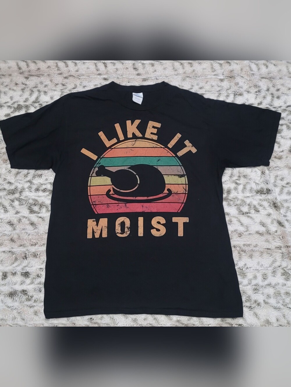 Unisex I Like It Moist Funny Thanksgiving T-Shirt